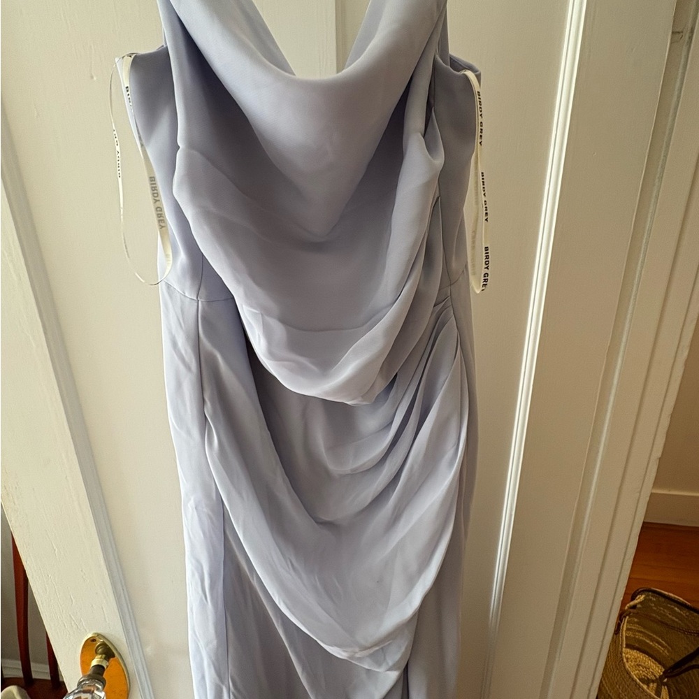 Birdy Grey Lydia Chiffon Periwinkle Dress